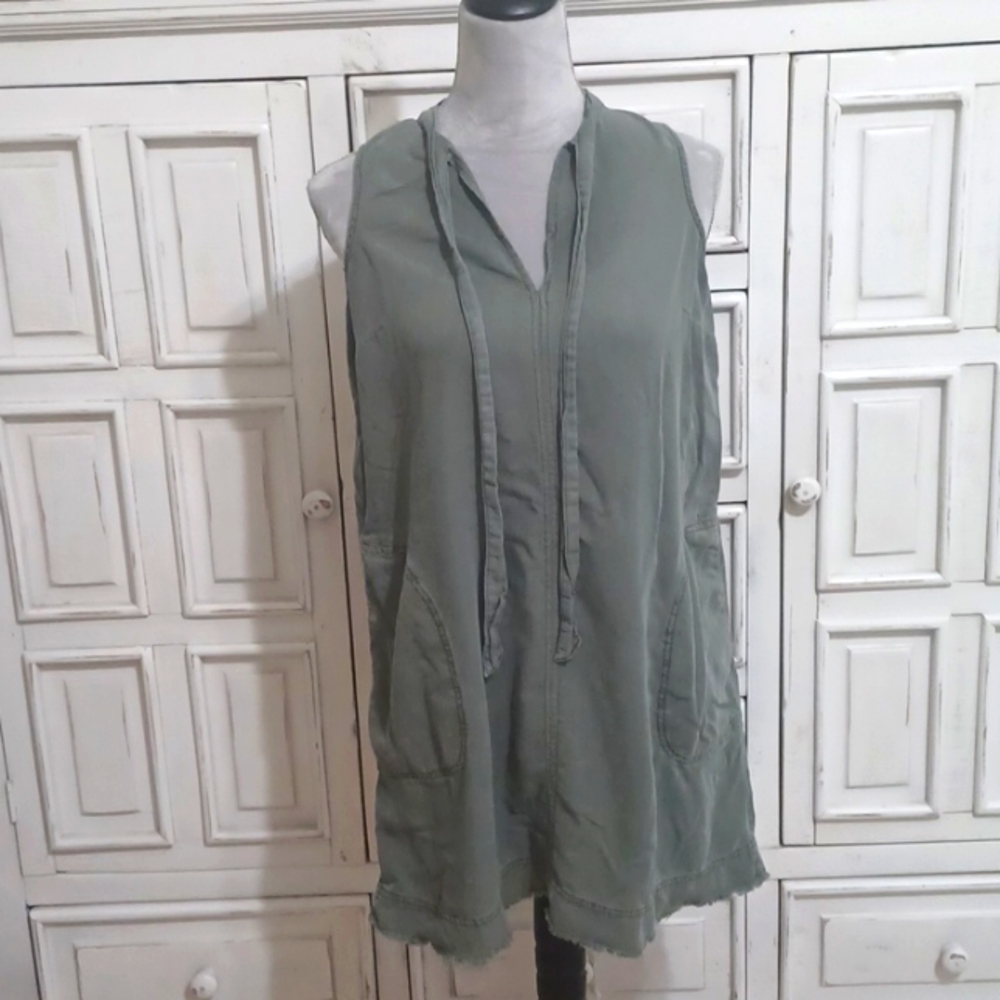 Small Splendid olive green dress